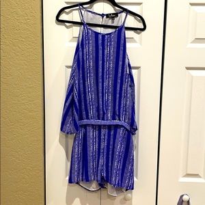 Lulus backless romper with tags